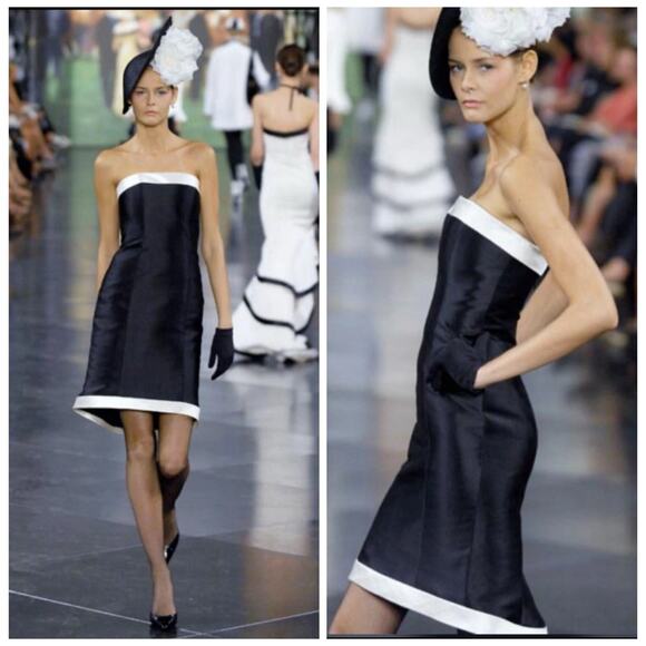 Ralph Lauren Collection Strapless Cocktail MiniDress Evening Runway Spring 2008 - Picture 1 of 16